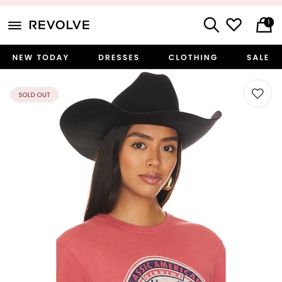 Brixton El Paso Reserve Cowboy Hat - Picture 1 of 4